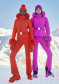 podgląd Goldbergh Angele Faux Border Ski Suit Passion Pink