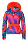 podgląd Goldbergh Muse Faux Border Ski Jacket Absinthe Rainbow