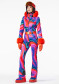 podgląd Goldbergh La Fete Faux Border Ski Suit Absinthe Rainbow