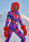 podgląd Goldbergh La Fete Faux Border Ski Suit Absinthe Rainbow