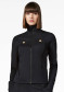 podgląd Goldbergh Renée Full Zip Cardigan Black
