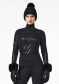 podgląd Goldbergh Glamour Ski Pully Black