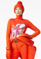 podgląd Goldbergh Femme Long Sleeve Tee Orange