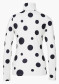 podgląd Goldbergh Dottie Ski Pully Dot Cream