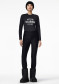 podgląd Damska koszulka Goldbergh Madame Long Sleeve Tee Black