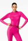 podgląd Damska koszulka termiczna Goldbergh Slick Baselayer Long Sleeve Passion Pink