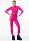 podgląd Damska koszulka termiczna Goldbergh Slick Baselayer Long Sleeve Passion Pink