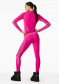 podgląd Damska koszulka termiczna Goldbergh Slick Baselayer Long Sleeve Passion Pink