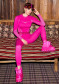 podgląd Damska koszulka termiczna Goldbergh Slick Baselayer Long Sleeve Passion Pink