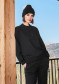 podgląd Goldbergh Embrasse Crew Neck Sweater Black