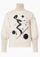 podgląd Damska bluza Goldbergh Voyage Turtle Neck Sweater Champagne
