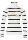 podgląd Goldbergh Mimi Long Sleeve Knit Sweater Breton Stripe Cream/Blue