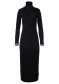 podgląd Goldbergh Mireille Long Sleeve Knit Dress Black