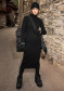 podgląd Goldbergh Mireille Long Sleeve Knit Dress Black