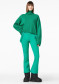podgląd Goldbergh Lourdes Long Sleeve Knit Sweater Ice Green