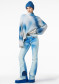 podgląd Goldbergh Mouna Long Sleeve Knit Sweater Denim Print
