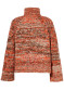 podgląd Damski sweter Goldbergh Aimee Long Sleeve Knit Sweater Army/Orange