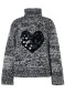 podgląd Goldbergh Aimee Long Sleeve Knit Sweater Black/Cream