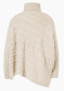 podgląd Goldbergh Twist Oversize Knit Sweater Champagne