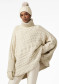 podgląd Goldbergh Twist Oversize Knit Sweater Champagne