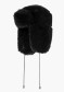 podgląd Goldbergh Cher Fluffy Aviator Hat Black