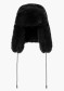 podgląd Goldbergh Cher Fluffy Aviator Hat Black