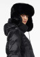 podgląd Goldbergh Cher Fluffy Aviator Hat Black