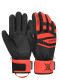 podgląd Dětské závodní rukavice Reusch Worldcup Warrior Prime R-TEX® XT Junior - Black/Fluo Red