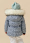podgląd Dětská bunda Poivre Blanc W24-1201-Bbgl Synthetic Down Ski Tweed Gothic Blue