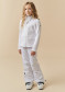 podgląd Dětská mikina Poivre Blanc W24-1500-Jrgl Micro Fleece Jacket White
