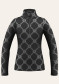 podgląd Dětský rolák Poivre Blanc W24-1940-Jrgl Base Layer Shirt Monogram Black