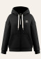 podgląd Dámská mikina Poivre Blanc W24-5401-Wo Sherpa Hoody Jacket Black