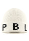 podgląd Czapka dzianinowa Poivre Blanc W24-6180-Bbgl Knit Beanie White