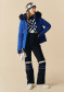 podgląd Dámská bunda Poivre Blanc W24-0802-Wo Stretch Ski Jacket Acid Blue