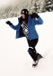 podgląd Dámská bunda Poivre Blanc W24-0802-Wo Stretch Ski Jacket Acid Blue