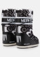 podgląd Dámské boty Moon Boot Icon Flower-NA02 Black/White