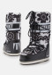 podgląd Dámské boty Moon Boot Icon Flower-NA02 Black/White