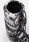 podgląd Dámské boty Moon Boot Icon Flower-NA02 Black/White