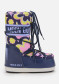 podgląd Dětské boty Moon Boot Icon Flower-JR-JB10 Lilac/Cyber Lime