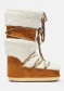 podgląd Damskie śniegowce Moon Boot Icon Shearling-MA03 Whiskey/Off White