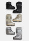 podgląd Buty damskie Moon Boot Icon LOW Glance-H001 Srebrne
