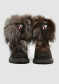 podgląd Nis 2115403/4 Scarponcino Pelle Stamp. Black/Pelliccia Volpe