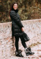 podgląd Nis 2115403/4 Scarponcino Pelle Stamp. Black/Pelliccia Volpe