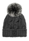 podgląd Damska czapka Toni Sailer Casandra Fur W Hat – Iron Gate (912)