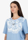 podgląd Dámské tričko Sportalm 250198 Blue Marguerite