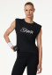 podgląd Goldbergh Genevieve Sleeveless Top Black