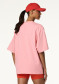 podgląd Damska koszulka Goldbergh Soleil Short Sleeve Top Salmon Rose
