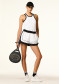 podgląd Goldbergh Brise Short White