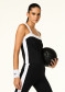 podgląd Goldbergh Marion Tank With Bra Black