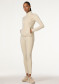 podgląd Damska bluza Goldbergh Veronique Zip Jacket Champagne
